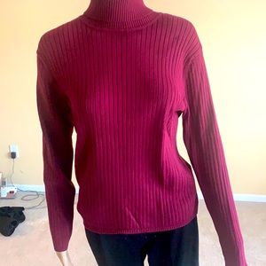 Maroon turtle neck from Talbots petites